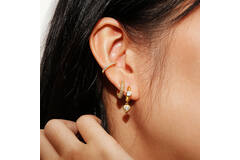  TRAILBLAZER - Zilver / 14kt GP - Zirkonia